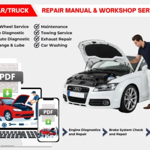 1989 Audi 100 Quattro Sedan, Audi TT Quattro Coupe Car Repair Manual