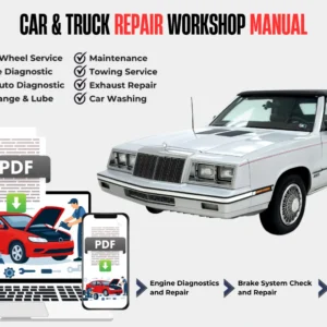 Chrysler LeBaron Town Country 1983 Manual (2200 CC)