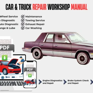 Chrysler LeBaron Town & Country 1984 Repair Manual 2.2L