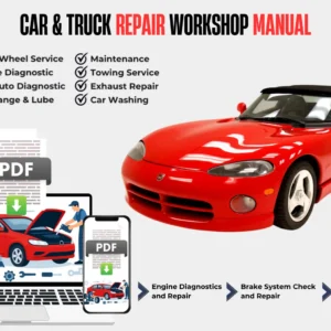 2002 Dodge Viper GTS, 2002 Dodge Viper RT10, 2008 Dodge Viper SRT10, 2010 Dodge Viper SRT10 Repair Manual
