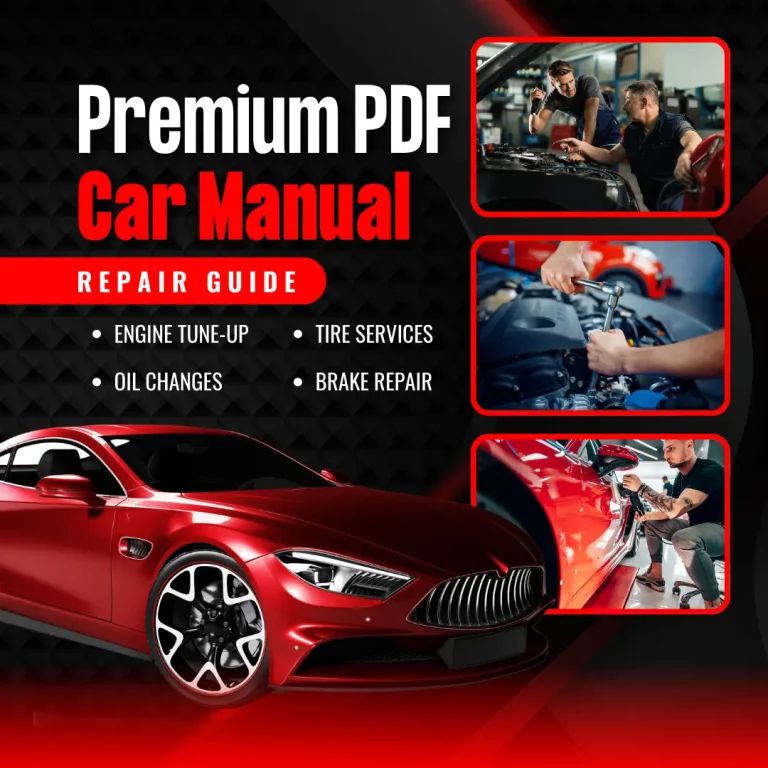Premium PDF Guide Car Repair Manual