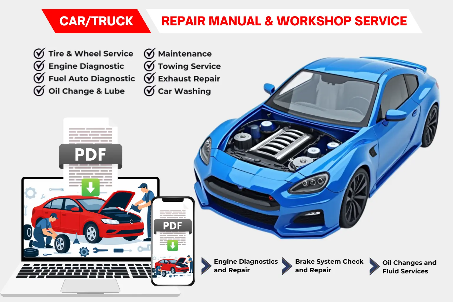 Repair Manual Service from Car Repair Docs